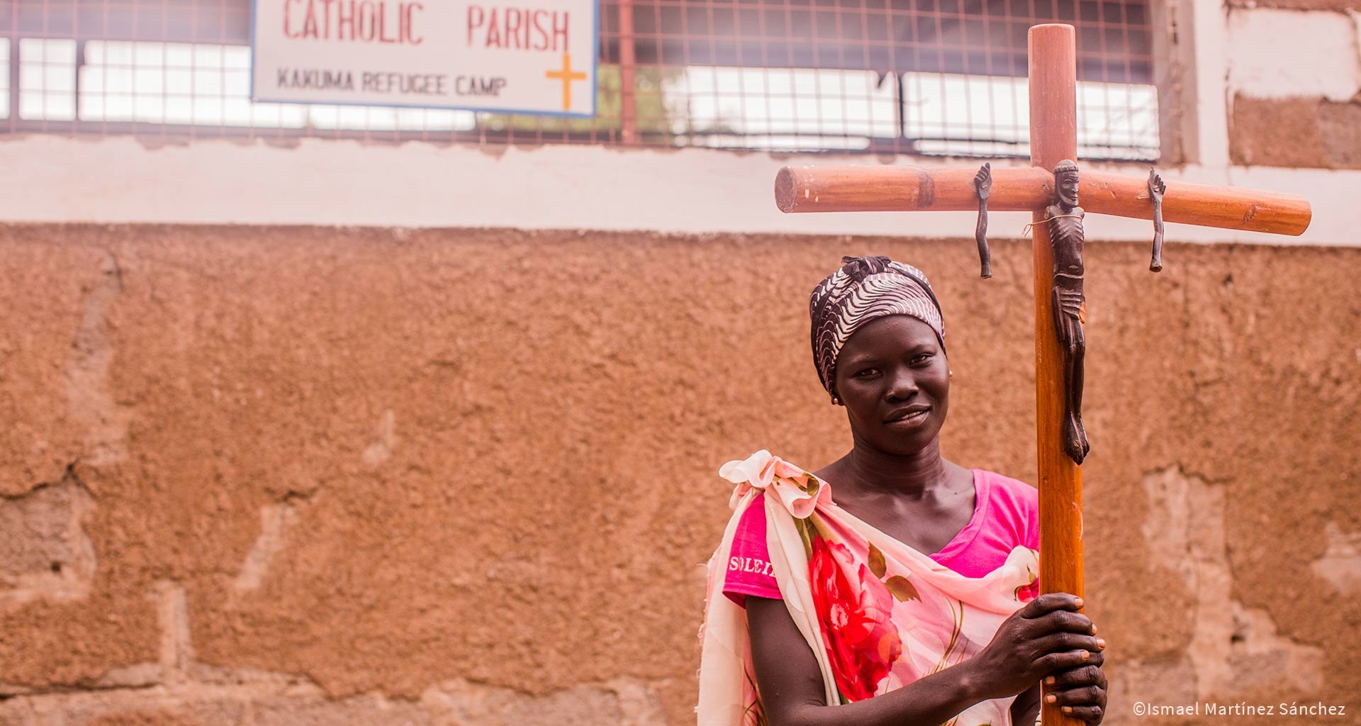 Mulher sul-sudanesa, campo de refugiados de Kakuma