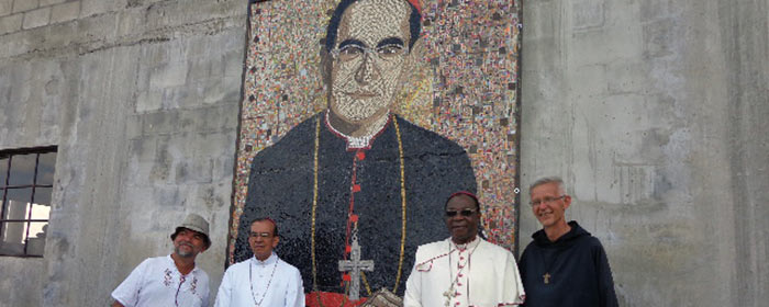 Imagem do Beato Óscar Romero em capela