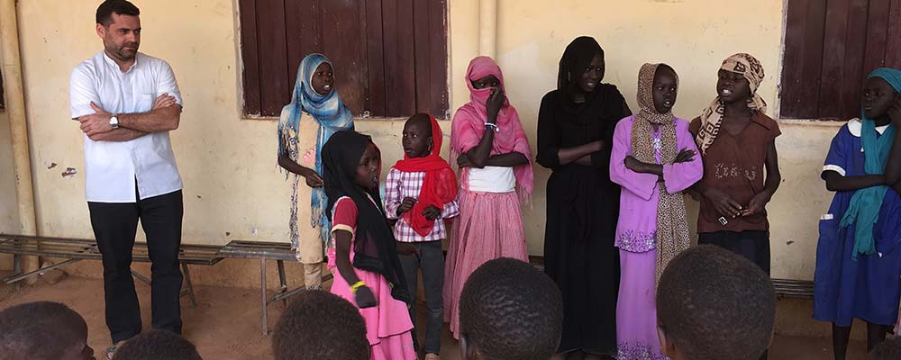 Escola católica sudanesa