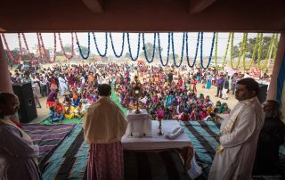 Adoração ao Santíssimo Sacramento no estado de Bihar, Índia