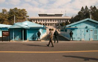 Região de fronteiras entre Coreias do Sul e do Norte