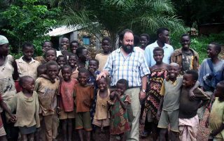 Dom Aguirre no início da crise na República Centro Africana