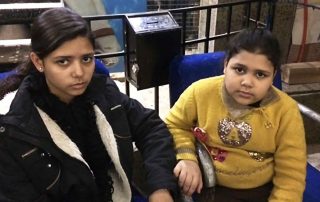 Meninas cristãs órfãs, vítimas de ataque no Cairo