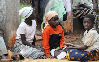 Crianças em Marera, Moçambique