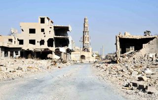 Refugiados retornam à Qaraqosh