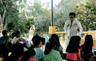 Formação e atividades com crianças da Diocese de São José, nas Filipinas