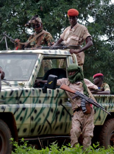 Rebeldes armados na República Centro Africana