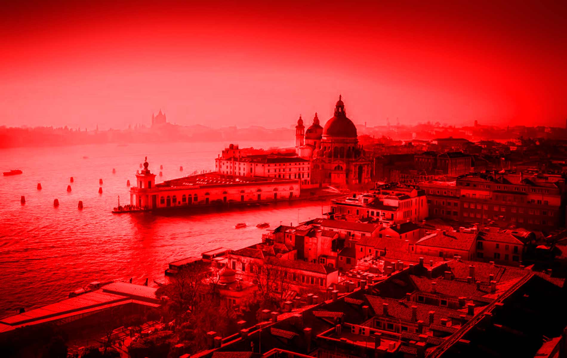 Campanha Veneza vermelha em 20 de novembro de 2018