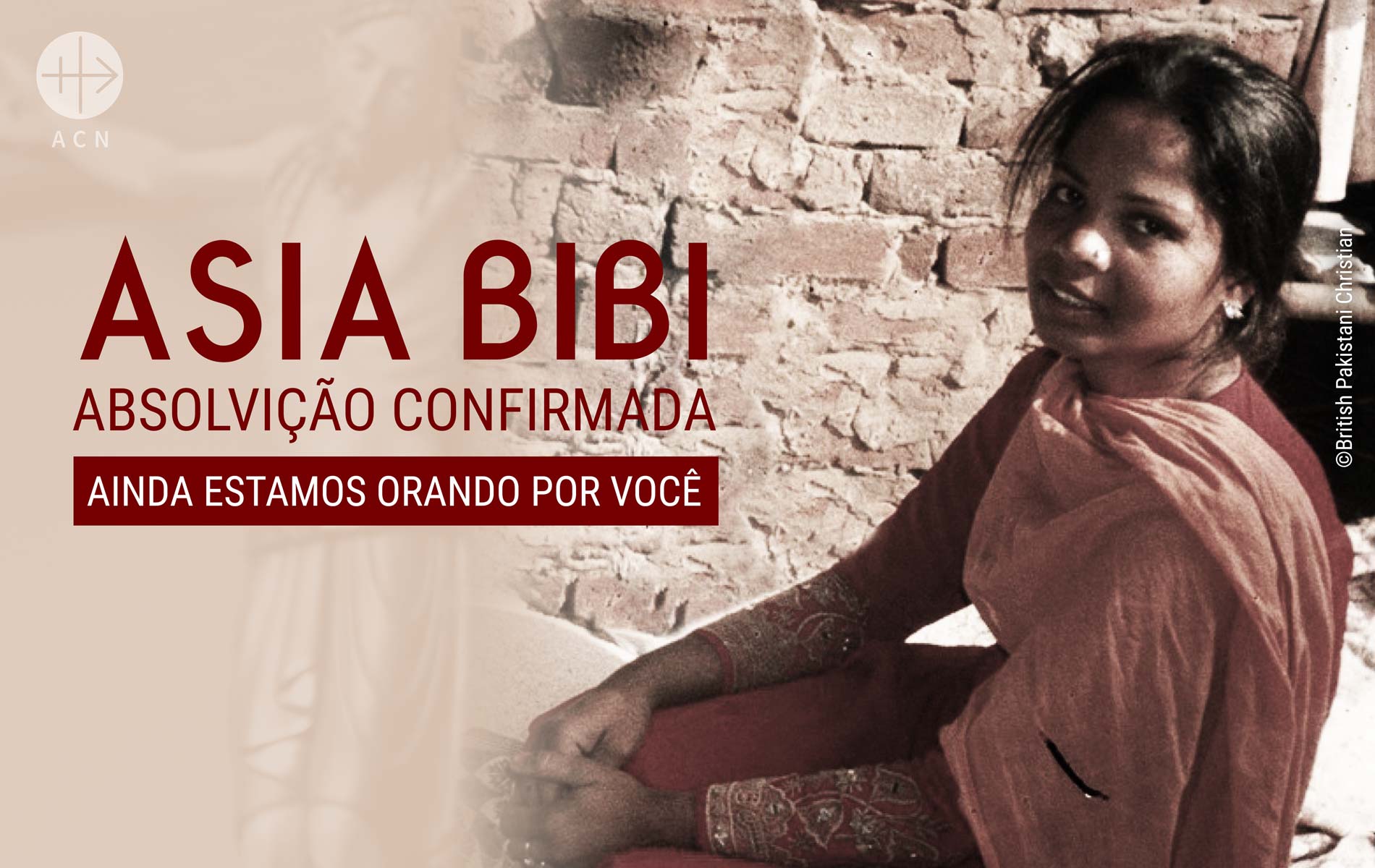 Asia Bibi foi condenada à morte por blasfêmia