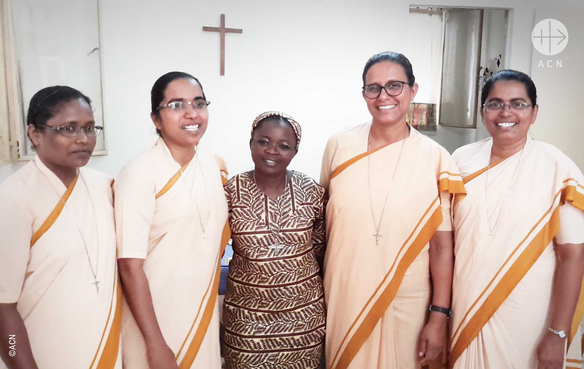 Ajuda existencial as irmãs que trabalham na diocese da Mauritânia