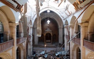 ACN - Notícias - A Catedral de Aleppo, destruída na guerra síria, nasce das cinzas