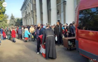 Ataques perto da congregação na Ucrânia