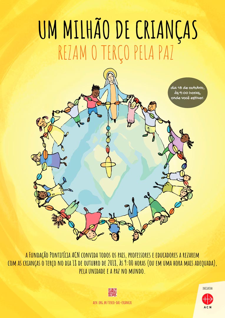 Um Milhão de Crianças rezam o Terço