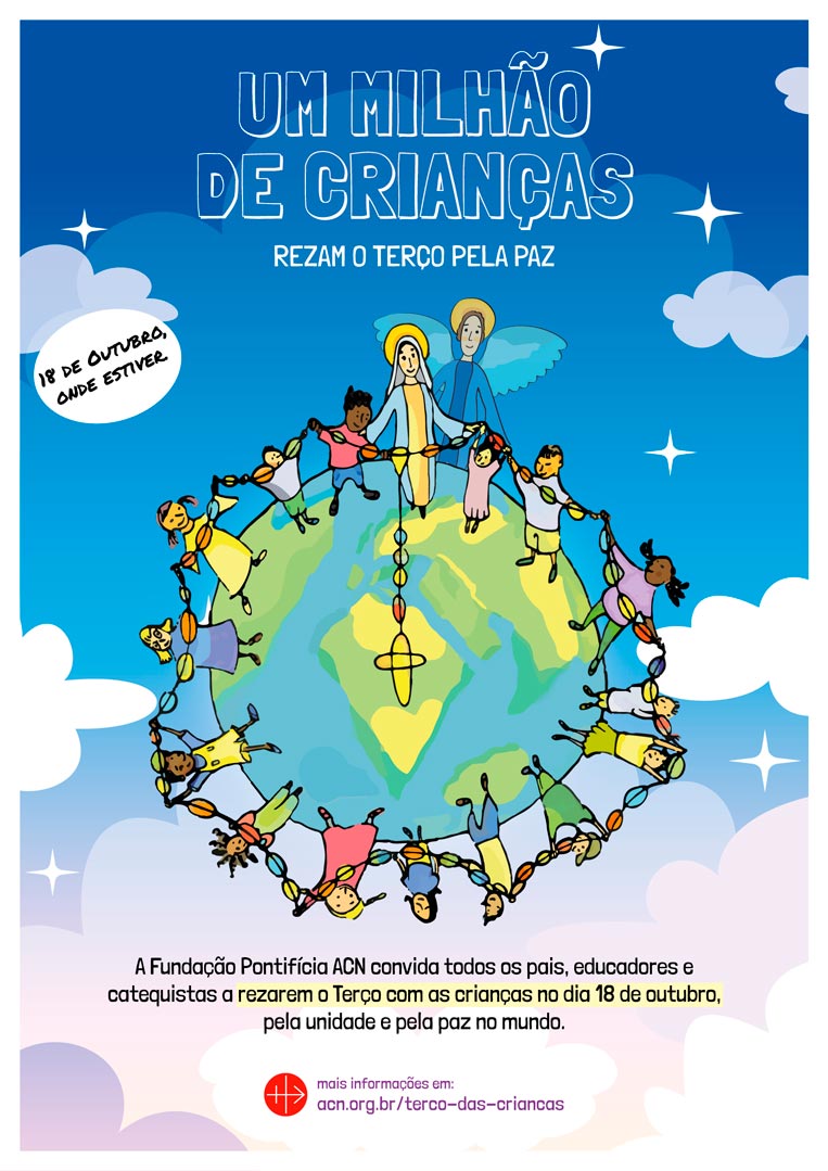 Um Milhão de Crianças rezam o Terço